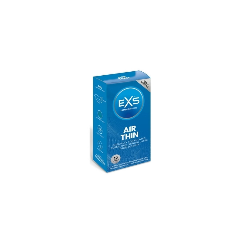EXS Préservatifs fins Air Thin 56mm x12